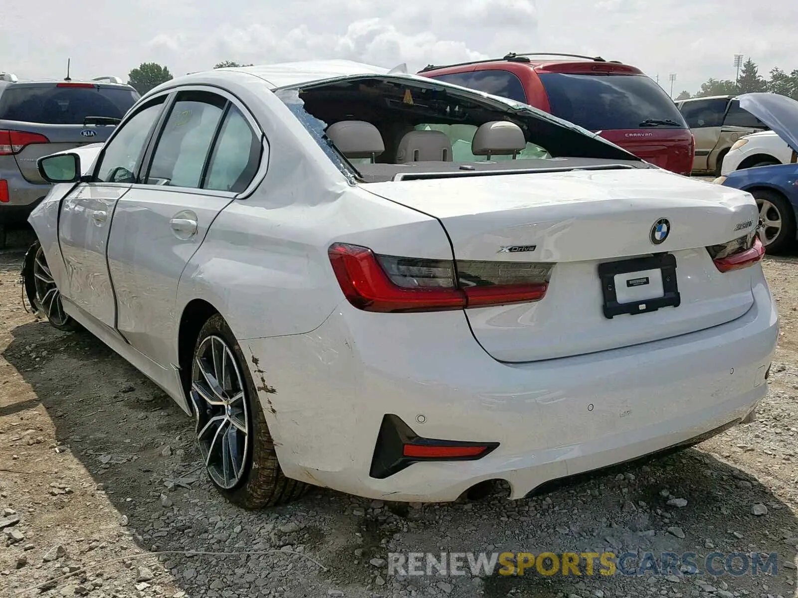 3 fotografías del automóvil dañado WBA5R7C52KAJ84850 BMW 3 SERIES 2019