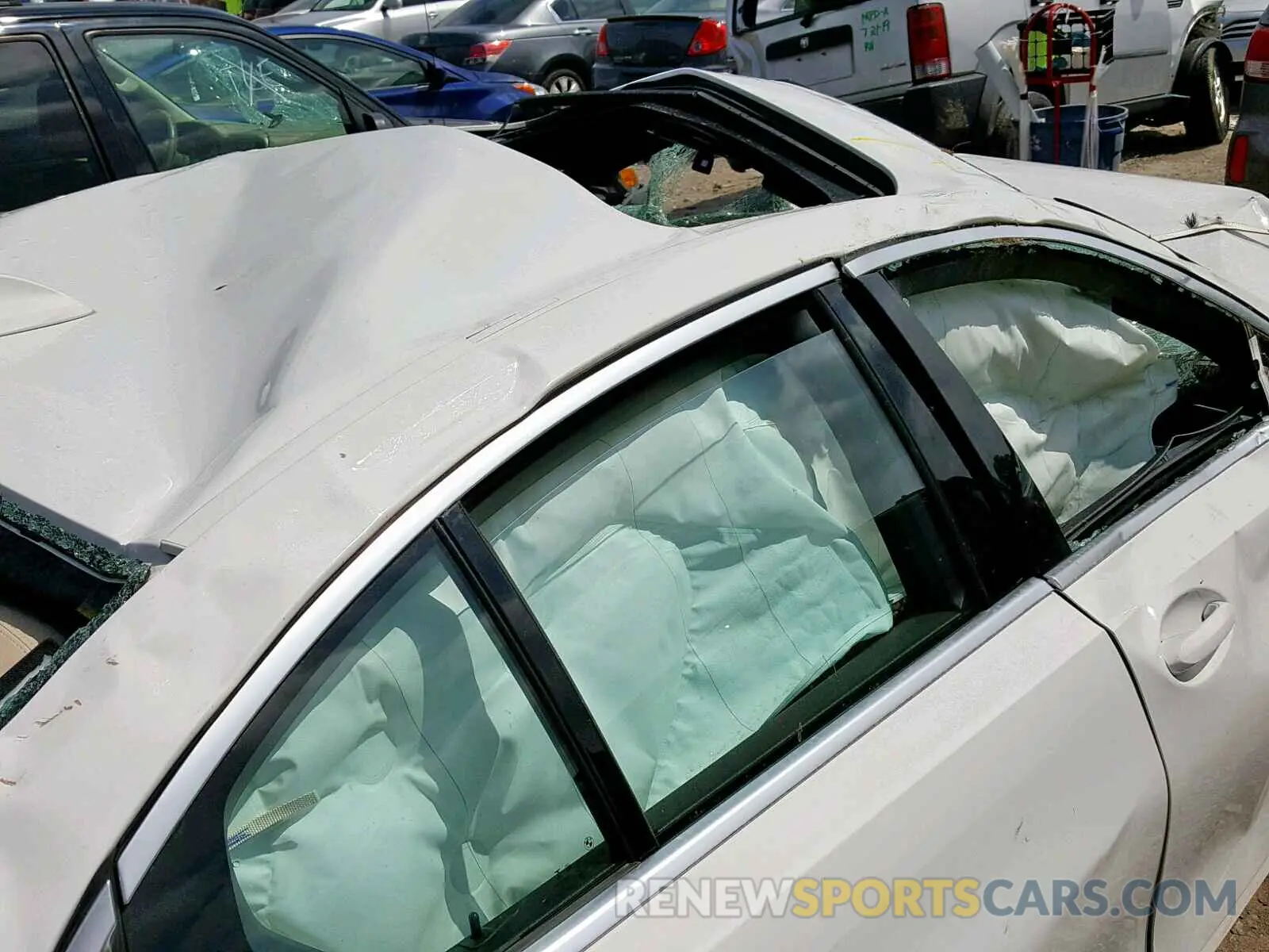 9 fotografías del automóvil dañado WBA5R7C52KAJ84850 BMW 3 SERIES 2019