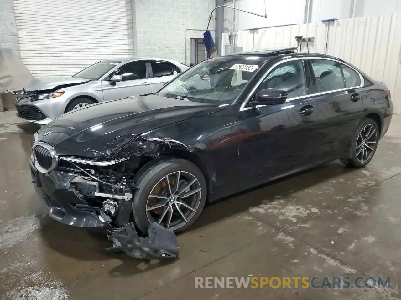 1 fotografías del automóvil dañado WBA5R7C52KAJ87134 BMW 3 SERIES 2019