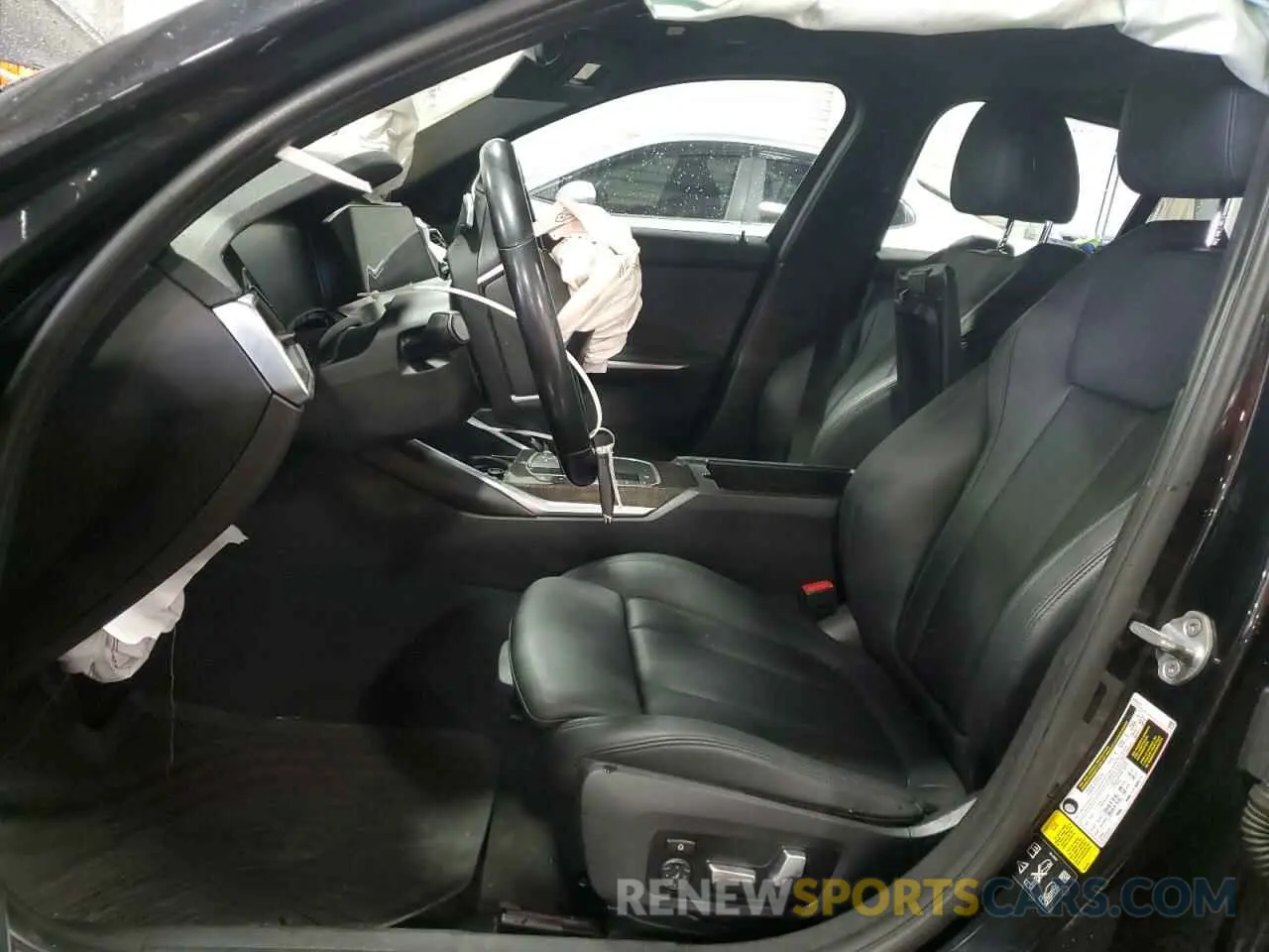 7 fotografías del automóvil dañado WBA5R7C52KAJ87134 BMW 3 SERIES 2019