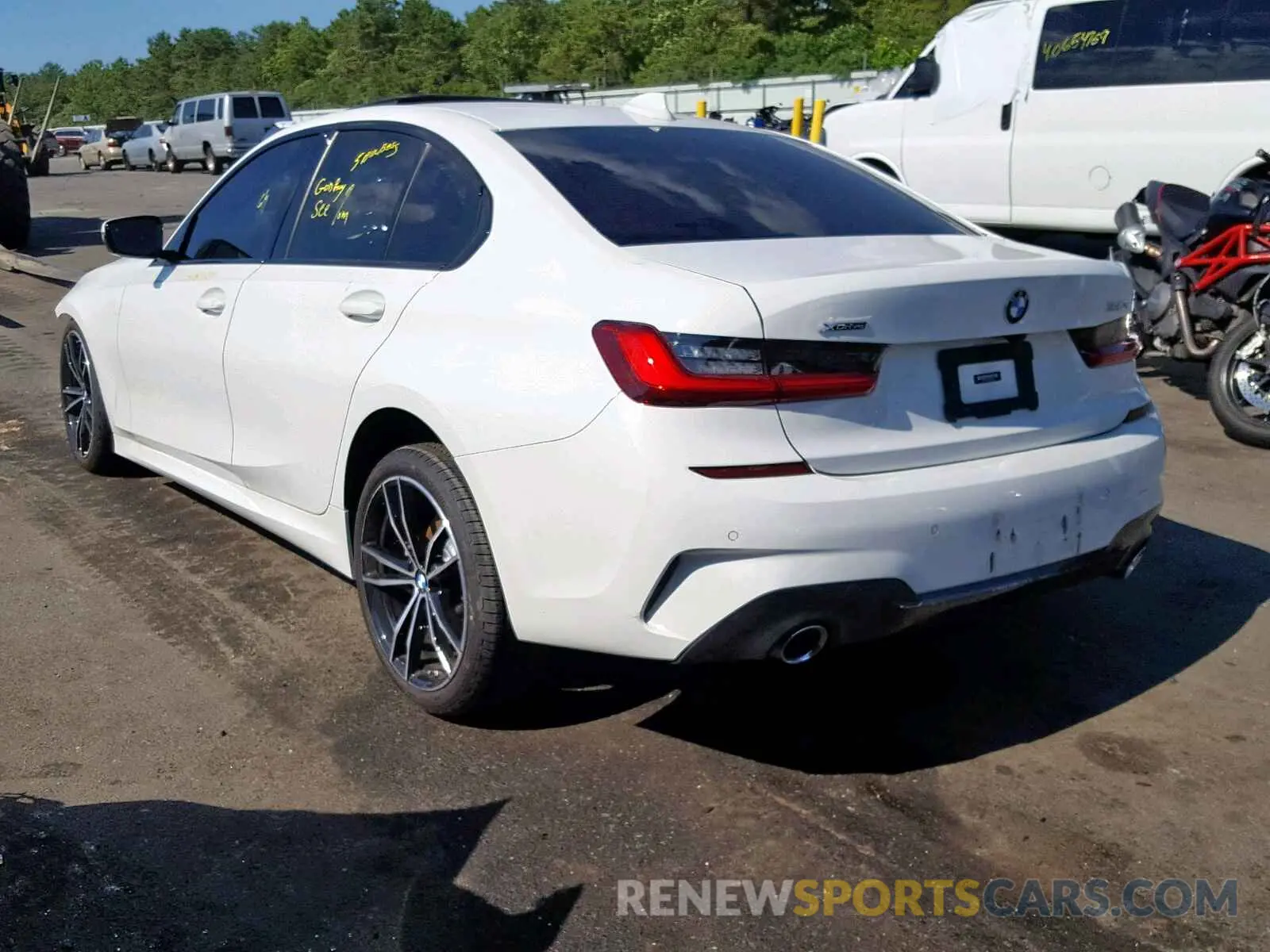 3 fotografías del automóvil dañado WBA5R7C53KAJ80807 BMW 3 SERIES 2019