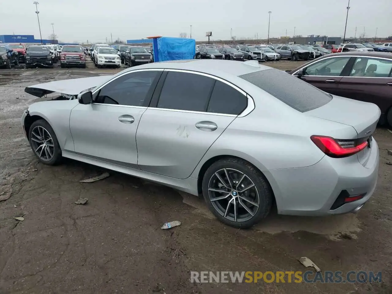 2 fotografías del automóvil dañado WBA5R7C53KFH15074 BMW 3 SERIES 2019