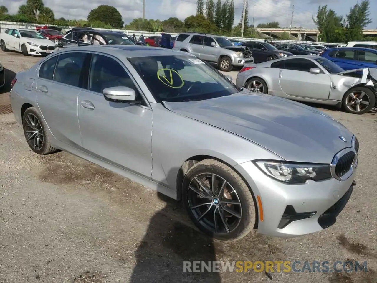 4 fotografías del automóvil dañado WBA5R7C53KFH23045 BMW 3 SERIES 2019