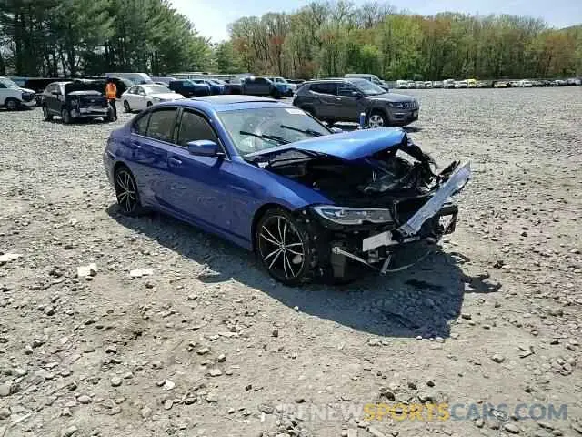 14 fotografías del automóvil dañado WBA5R7C54KAJ81903 BMW 3 SERIES 2019