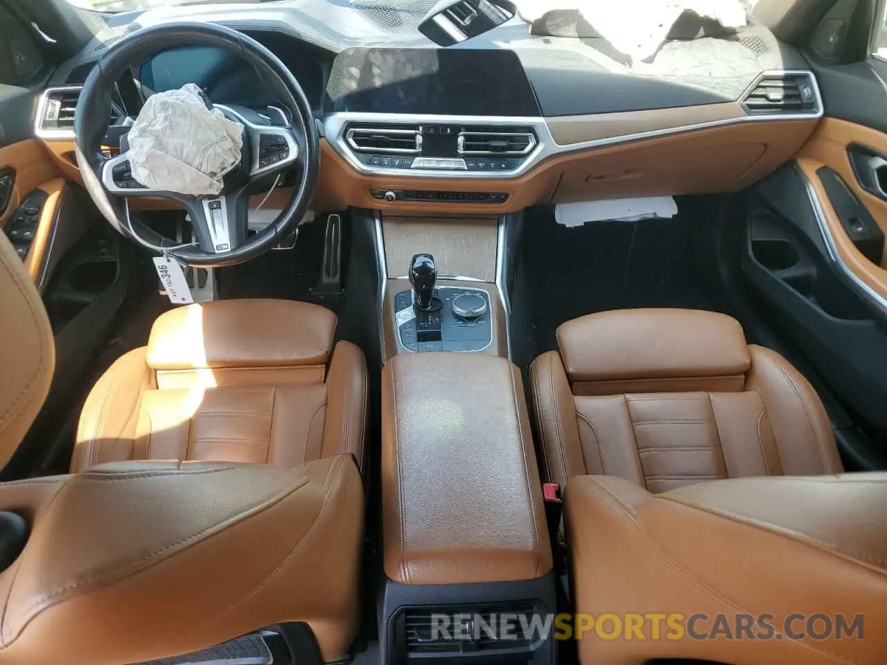 8 fotografías del automóvil dañado WBA5R7C54KAJ81903 BMW 3 SERIES 2019