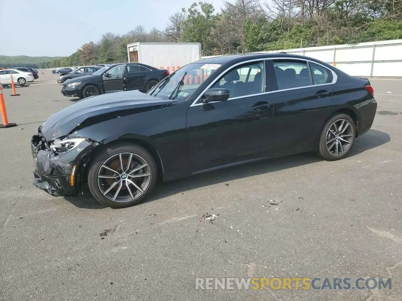 1 fotografías del automóvil dañado WBA5R7C55KAJ82185 BMW 3 SERIES 2019