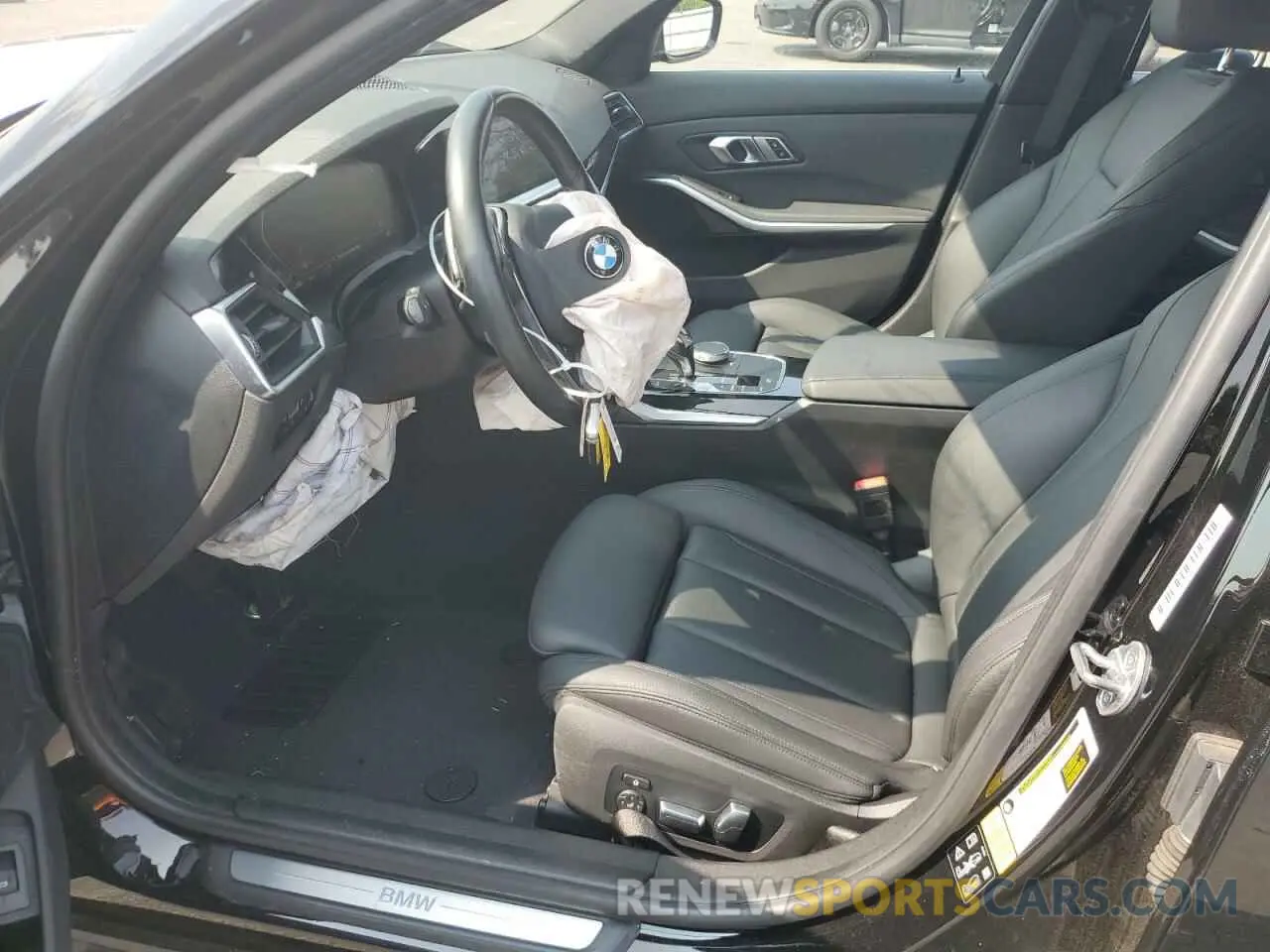 7 fotografías del automóvil dañado WBA5R7C55KAJ82185 BMW 3 SERIES 2019