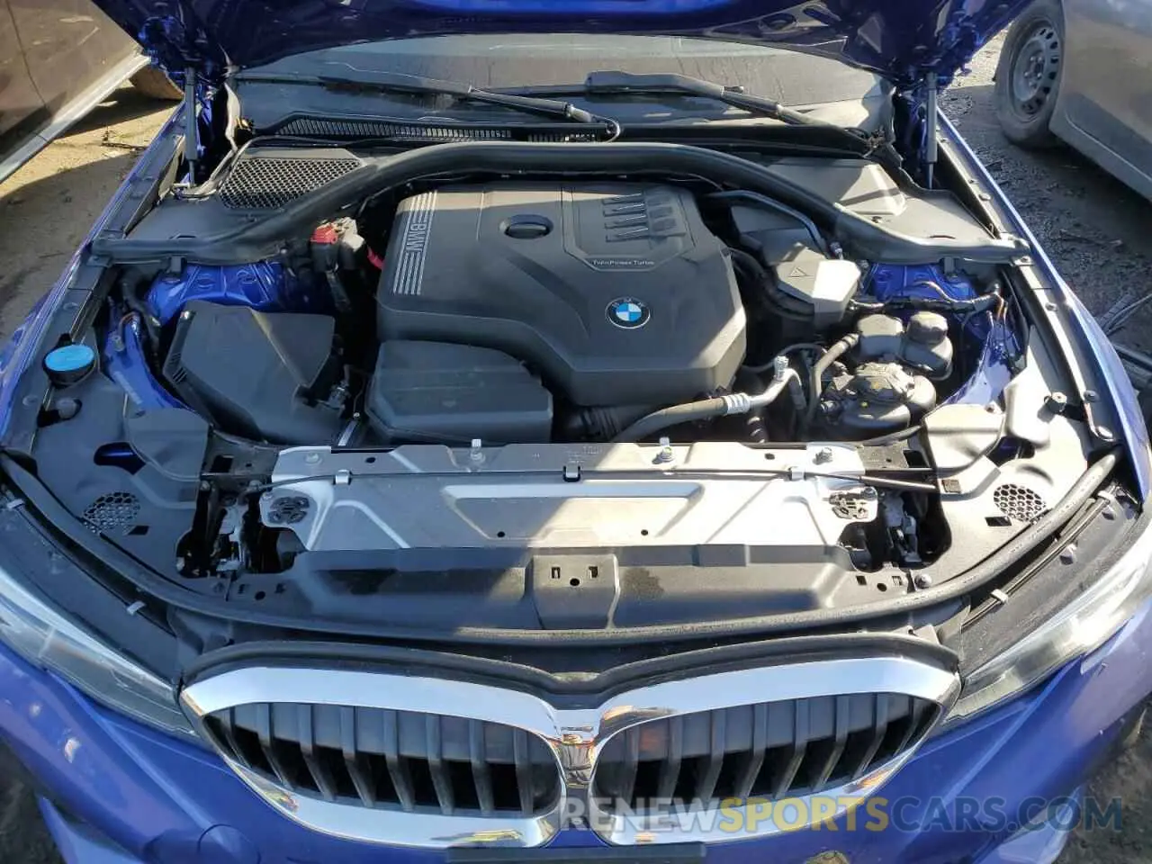 11 fotografías del automóvil dañado WBA5R7C55KAJ82509 BMW 3 SERIES 2019