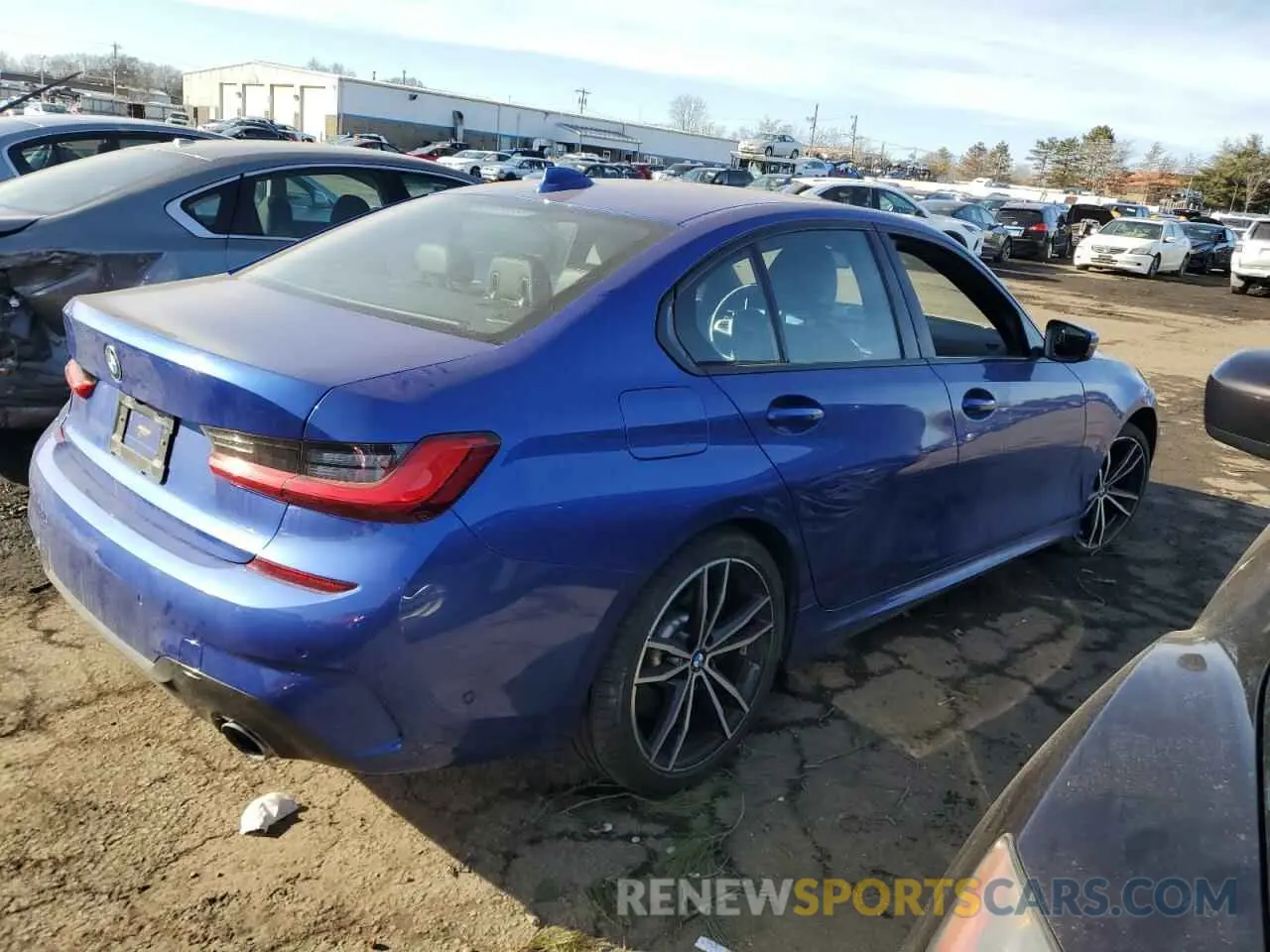 3 fotografías del automóvil dañado WBA5R7C55KAJ82509 BMW 3 SERIES 2019
