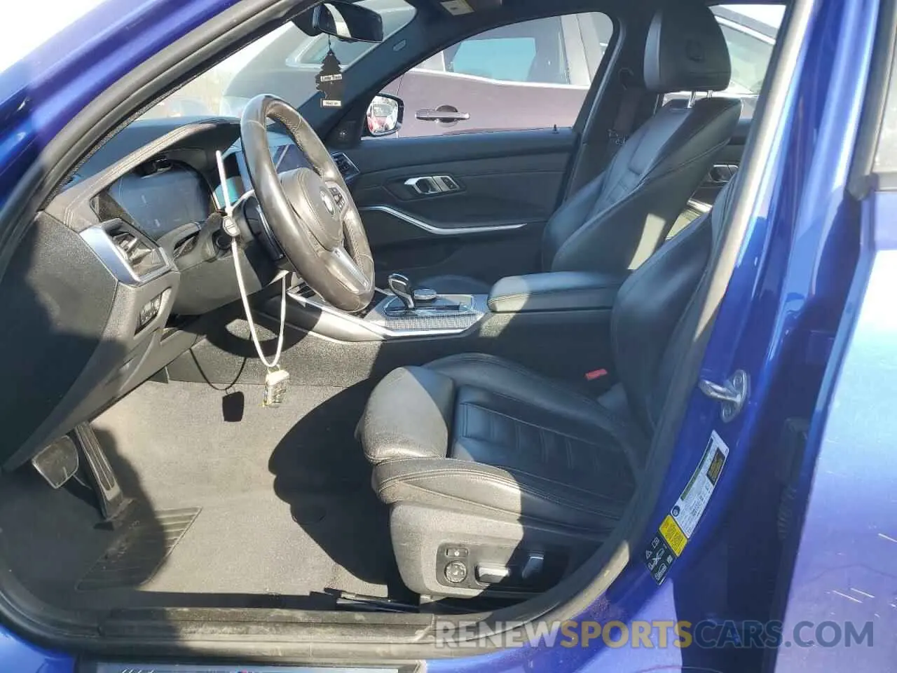 7 fotografías del automóvil dañado WBA5R7C55KAJ82509 BMW 3 SERIES 2019
