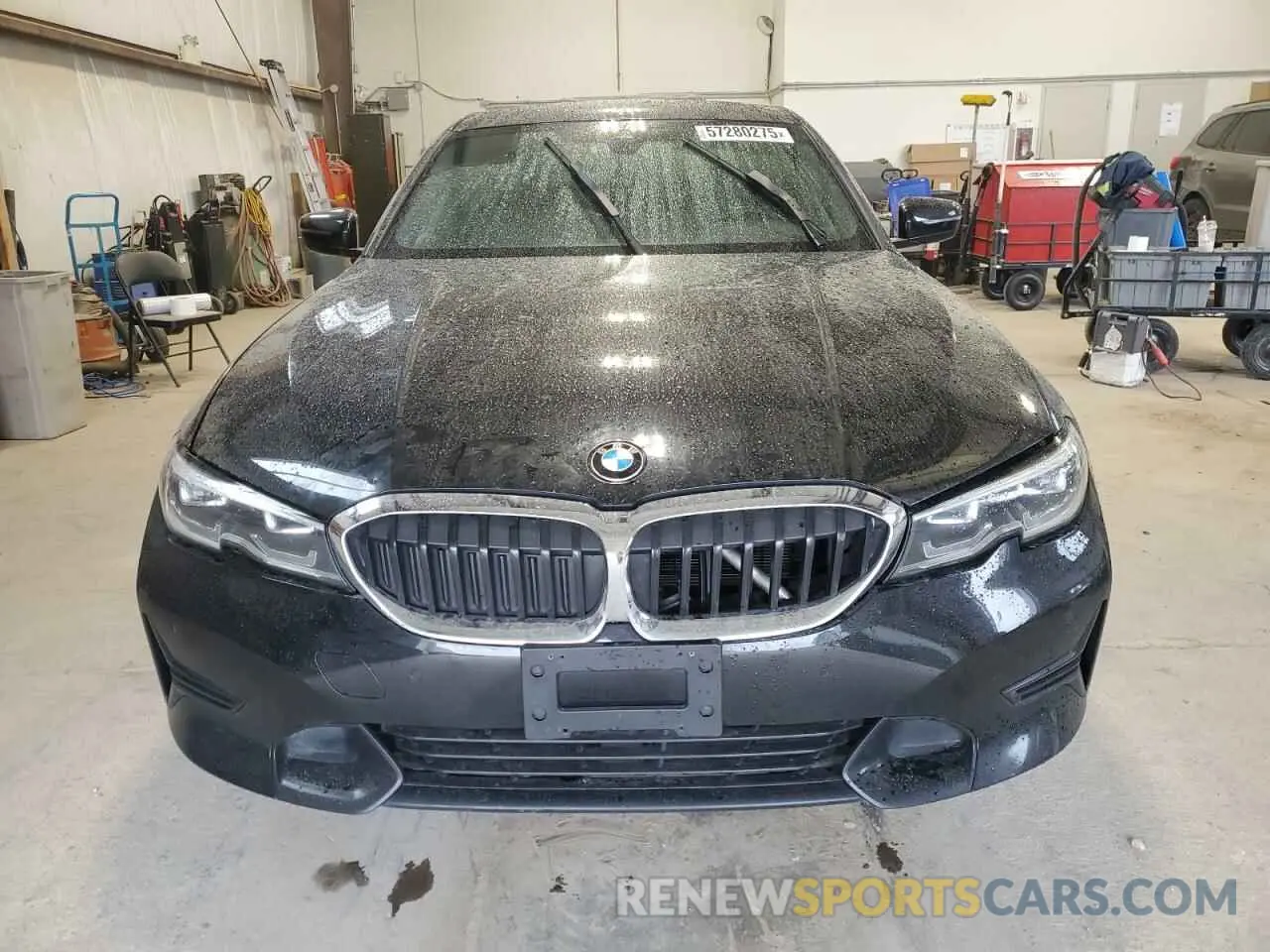 5 fotografías del automóvil dañado WBA5R7C55KAJ84633 BMW 3 SERIES 2019