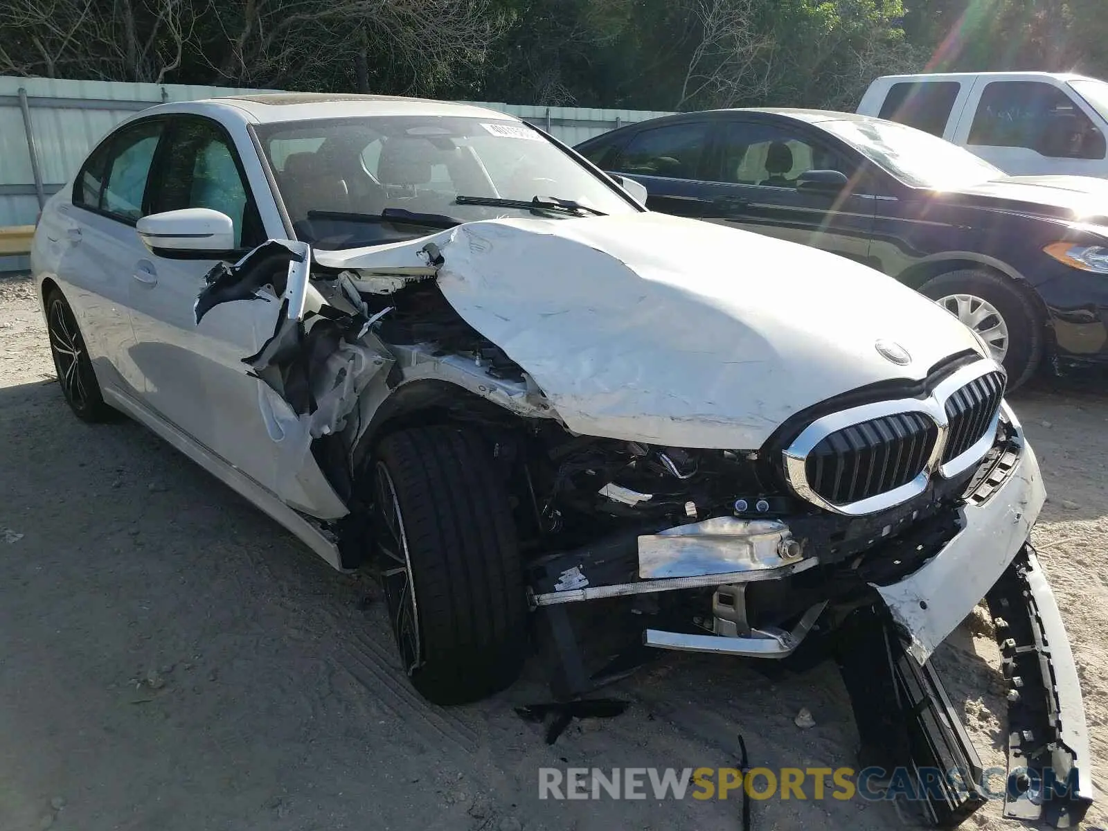1 fotografías del automóvil dañado WBA5R7C56KAE82546 BMW 3 SERIES 2019