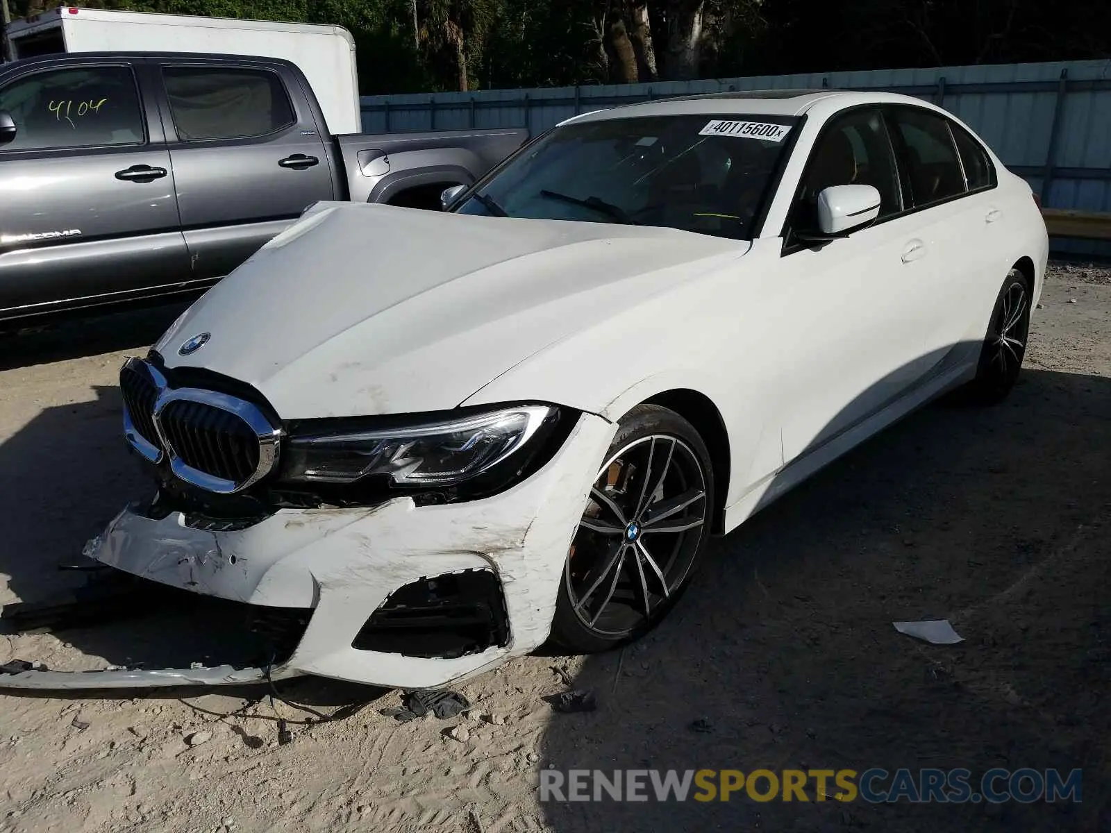 2 fotografías del automóvil dañado WBA5R7C56KAE82546 BMW 3 SERIES 2019