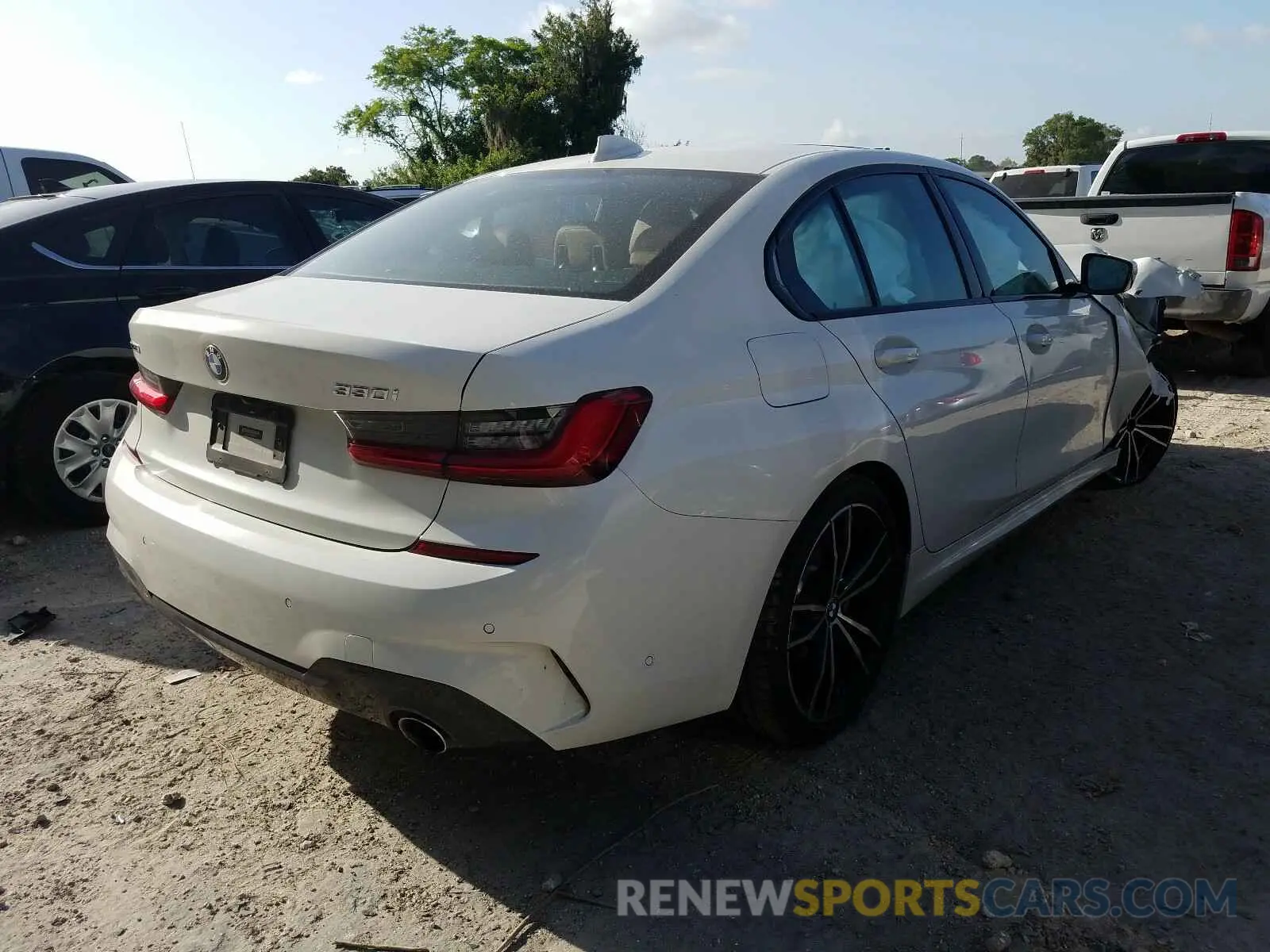 4 fotografías del automóvil dañado WBA5R7C56KAE82546 BMW 3 SERIES 2019