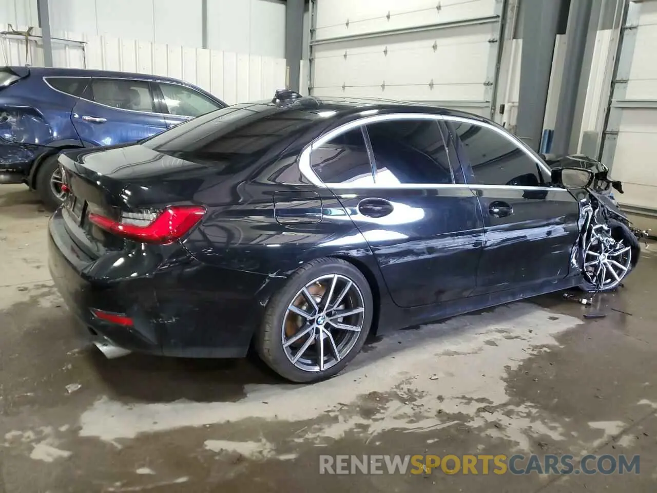 3 fotografías del automóvil dañado WBA5R7C56KAJ80526 BMW 3 SERIES 2019