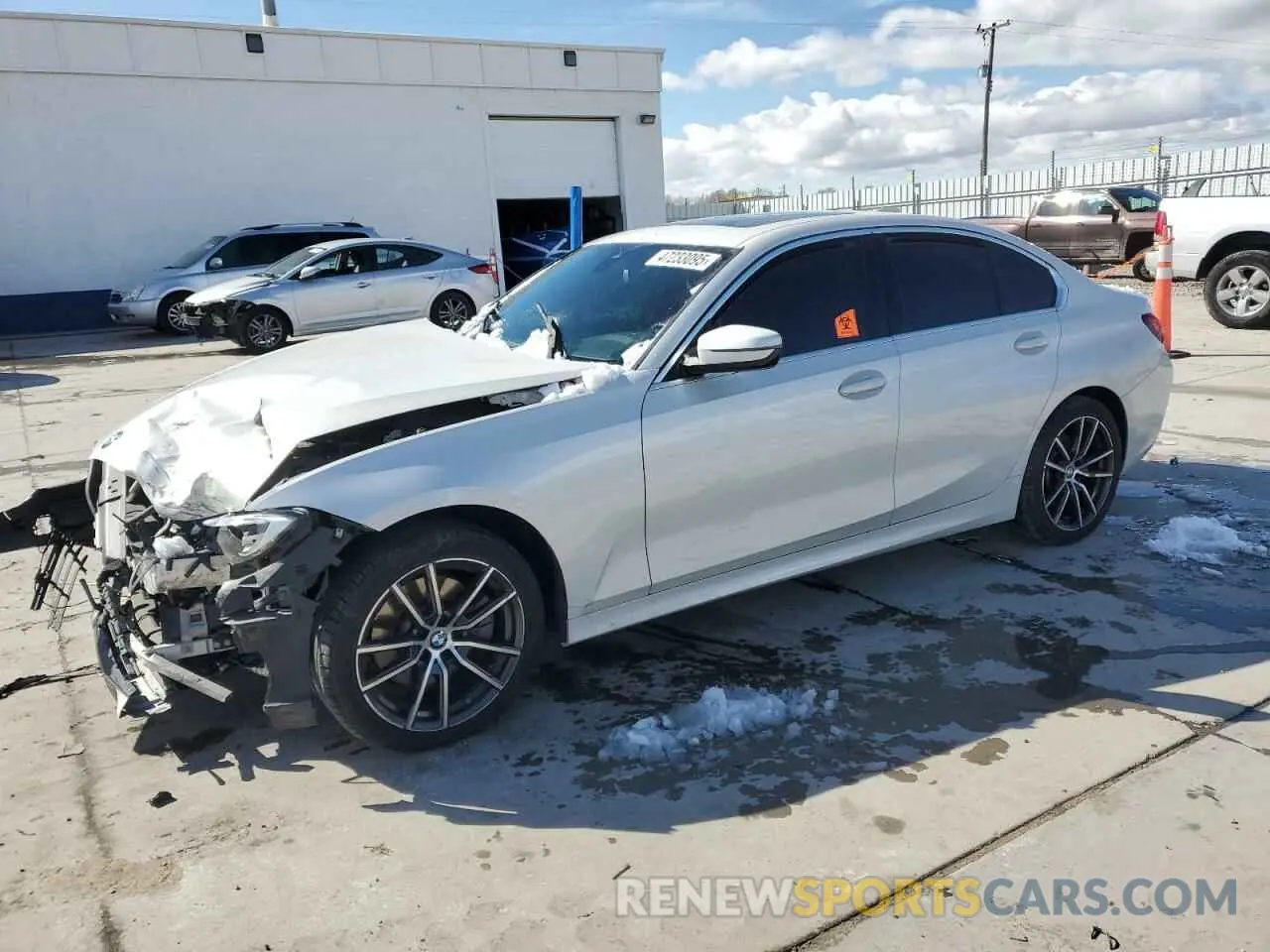 1 fotografías del automóvil dañado WBA5R7C57KAJ80695 BMW 3 SERIES 2019
