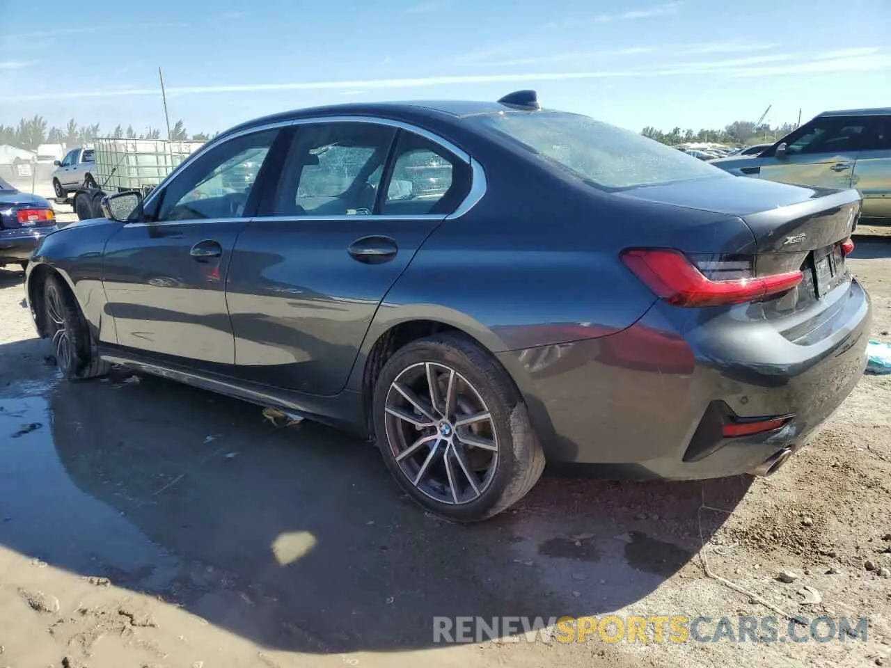 2 fotografías del automóvil dañado WBA5R7C58KAJ82049 BMW 3 SERIES 2019