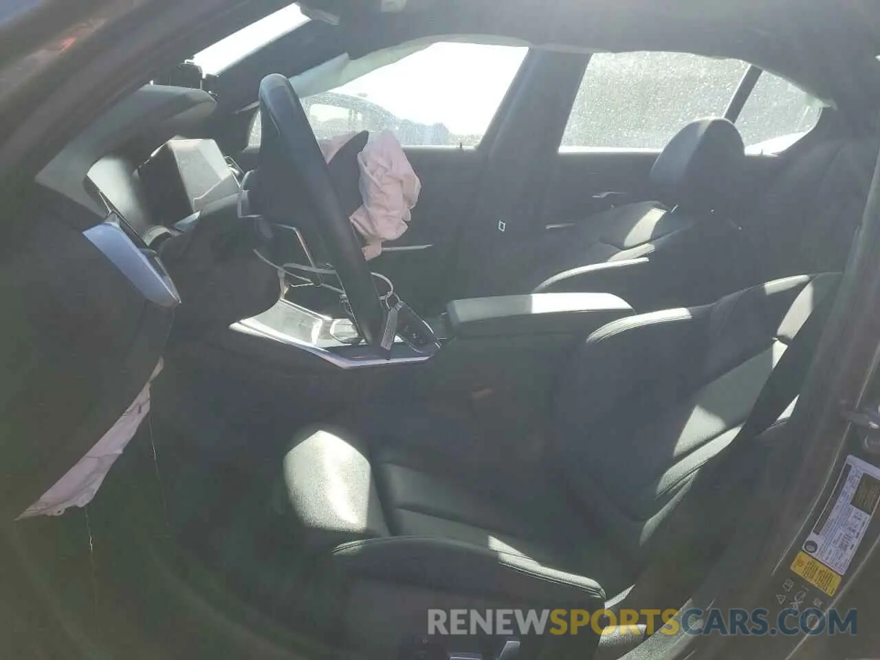 7 fotografías del automóvil dañado WBA5R7C58KAJ82049 BMW 3 SERIES 2019
