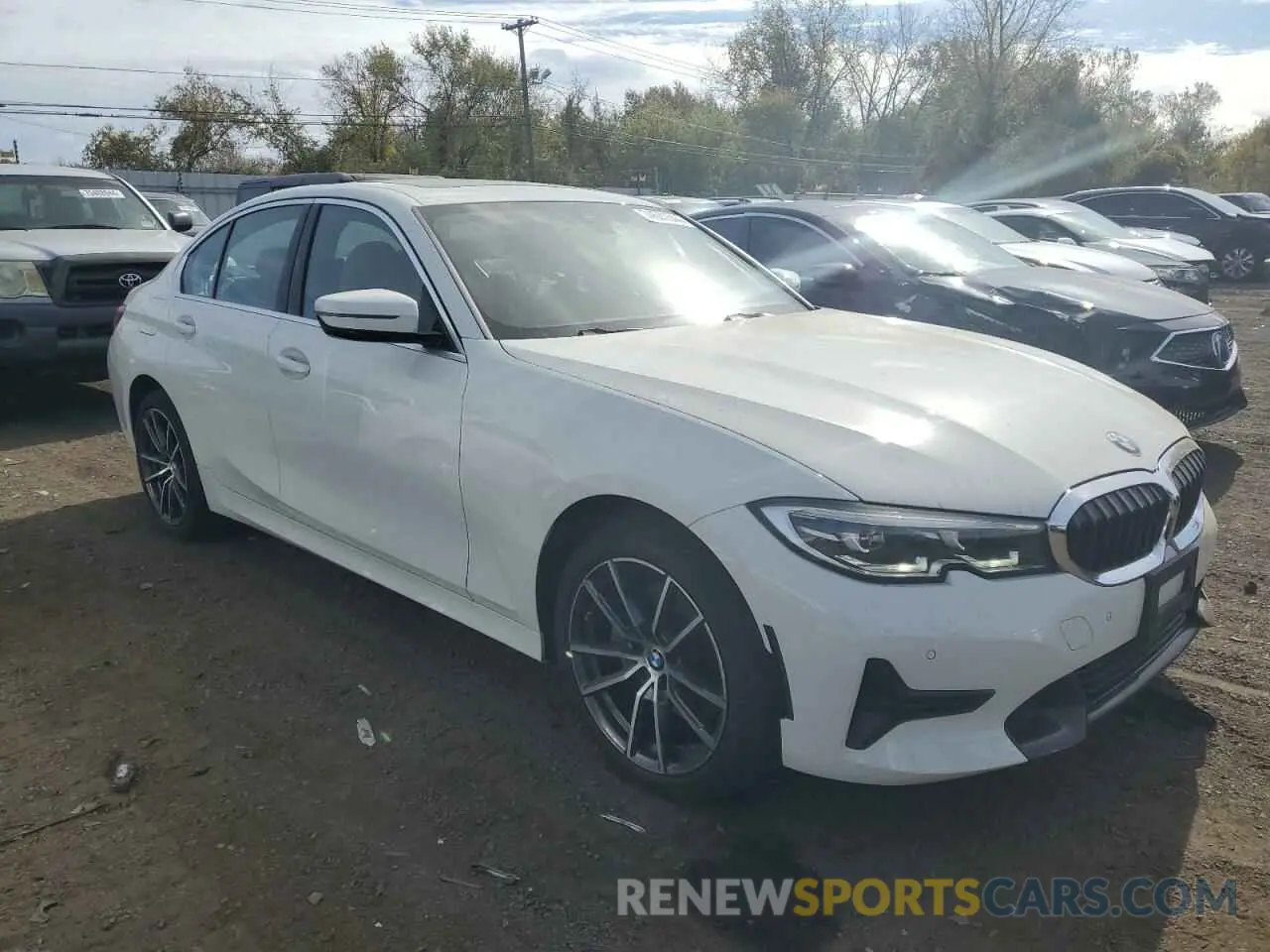 4 fotografías del automóvil dañado WBA5R7C58KAJ82150 BMW 3 SERIES 2019