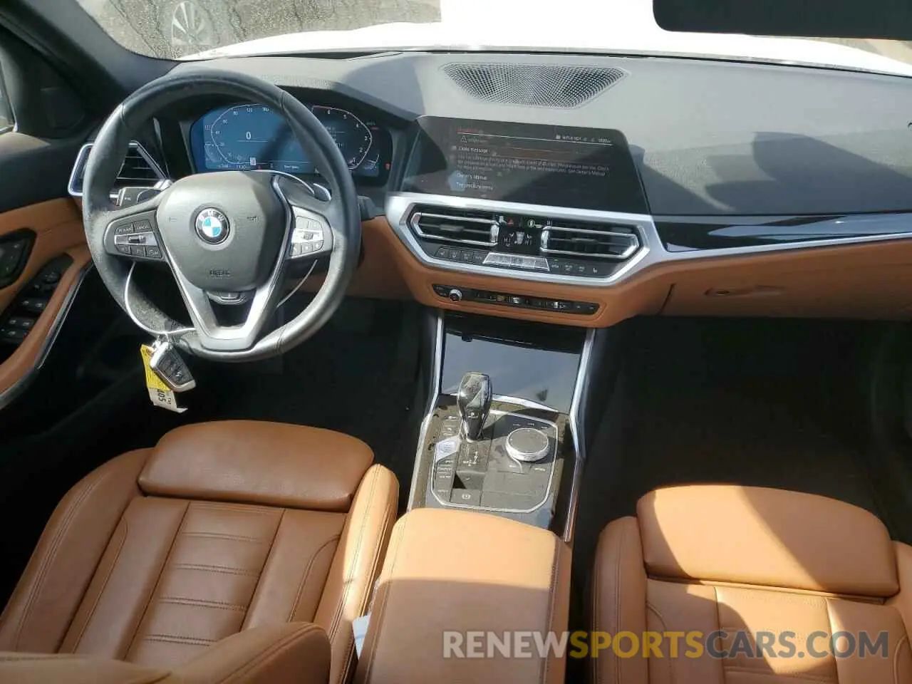 8 fotografías del automóvil dañado WBA5R7C58KAJ82150 BMW 3 SERIES 2019