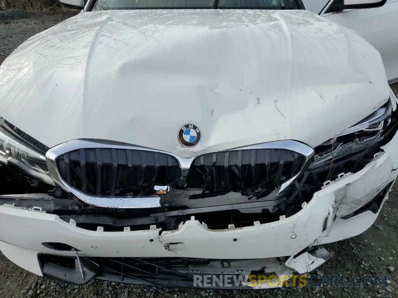 11 fotografías del automóvil dañado WBA5R7C58KAJ83816 BMW 3 SERIES 2019