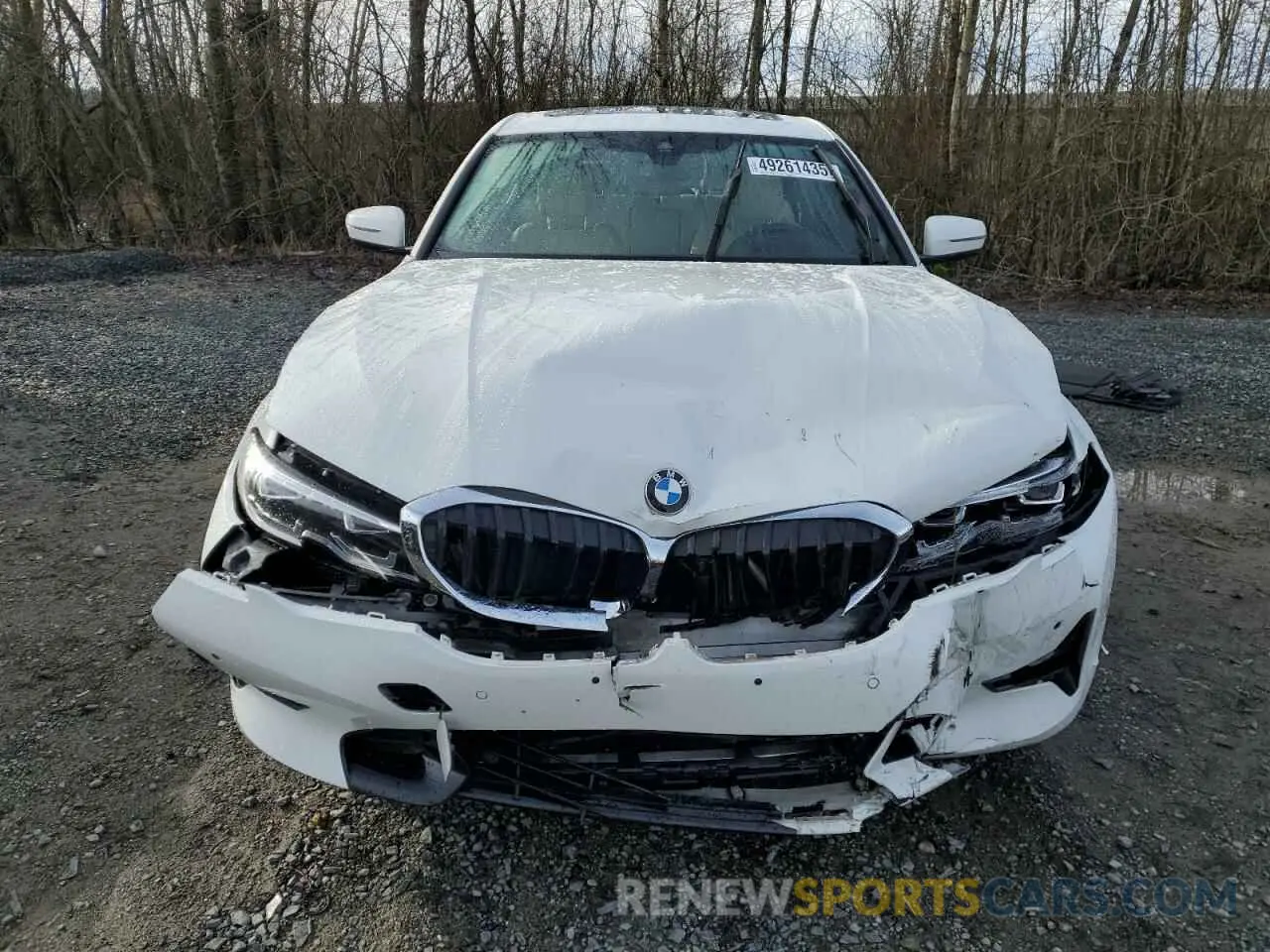 5 fotografías del automóvil dañado WBA5R7C58KAJ83816 BMW 3 SERIES 2019