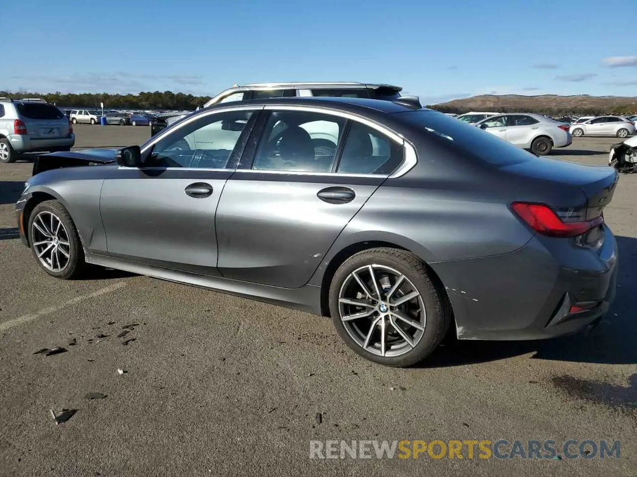 2 fotografías del automóvil dañado WBA5R7C58KAJ83914 BMW 3 SERIES 2019