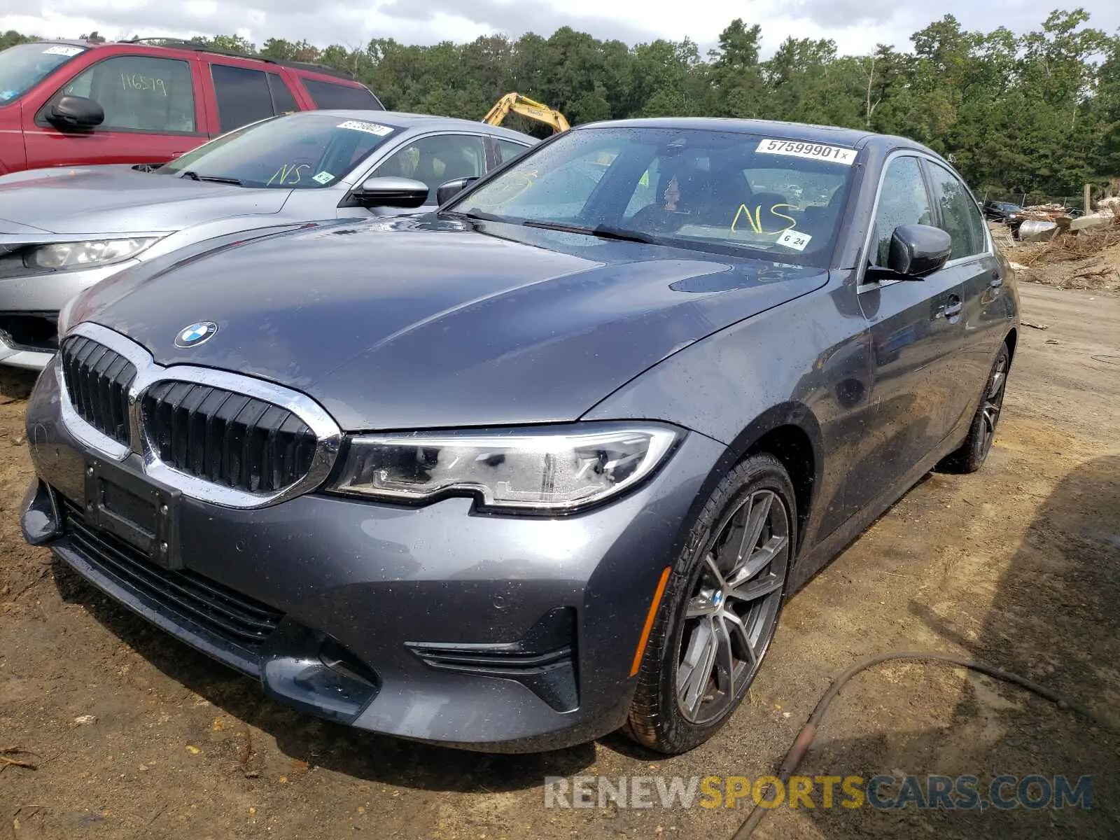 2 fotografías del automóvil dañado WBA5R7C58KAJ83928 BMW 3 SERIES 2019