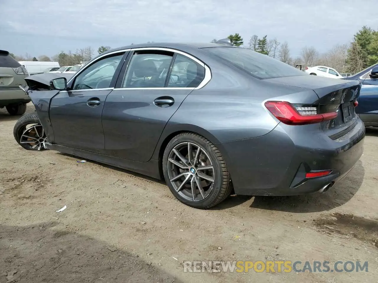 2 fotografías del automóvil dañado WBA5R7C58KAJ86411 BMW 3 SERIES 2019