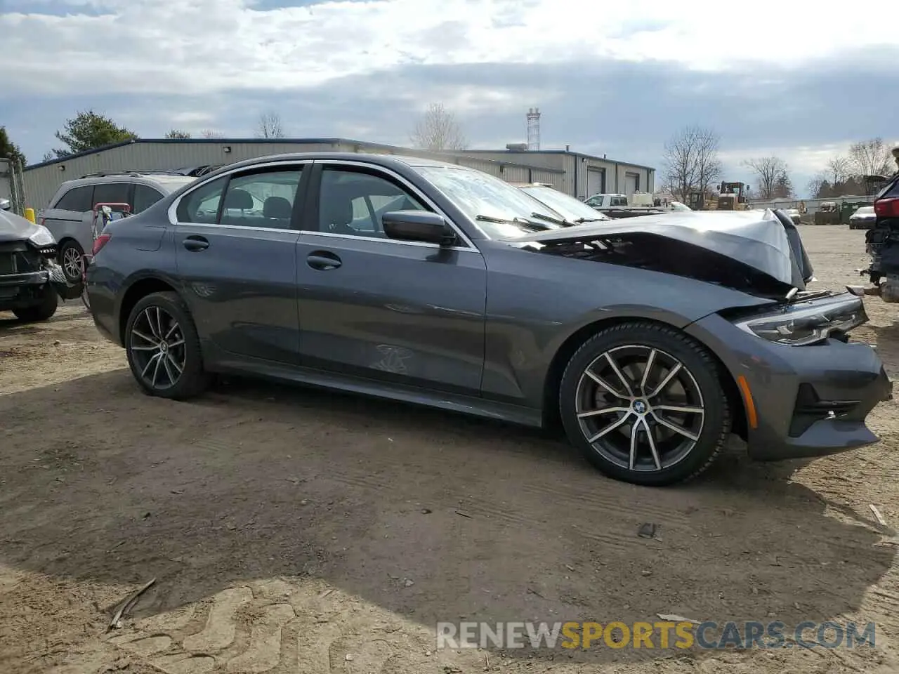 4 fotografías del automóvil dañado WBA5R7C58KAJ86411 BMW 3 SERIES 2019