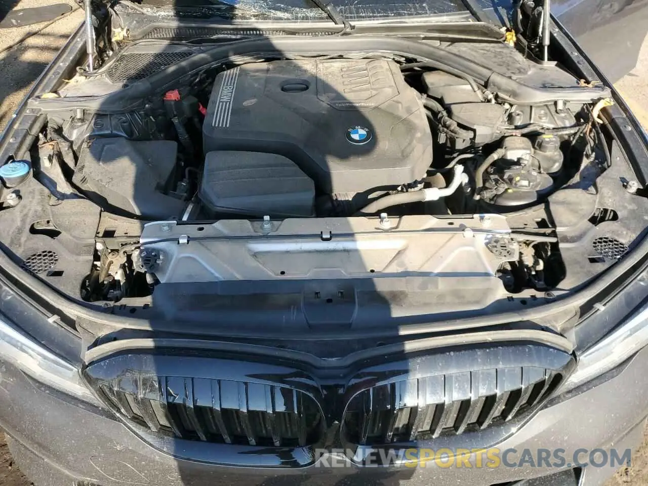 11 fotografías del automóvil dañado WBA5R7C58KFH20416 BMW 3 SERIES 2019