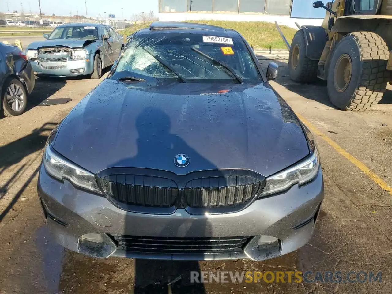 5 fotografías del automóvil dañado WBA5R7C58KFH20416 BMW 3 SERIES 2019