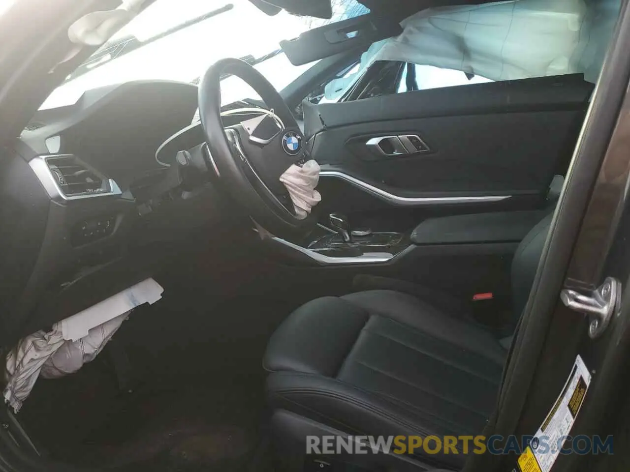 7 fotografías del automóvil dañado WBA5R7C58KFH20416 BMW 3 SERIES 2019