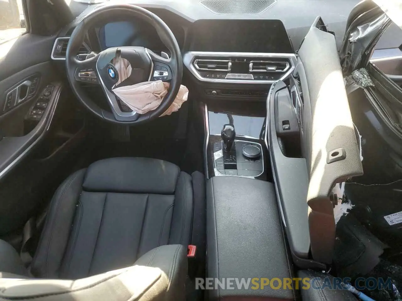 8 fotografías del automóvil dañado WBA5R7C58KFH20416 BMW 3 SERIES 2019