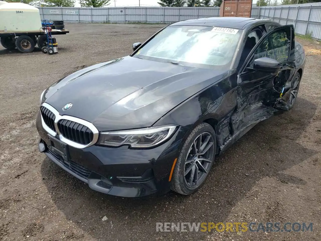 2 fotografías del automóvil dañado WBA5R7C59KAJ80083 BMW 3 SERIES 2019