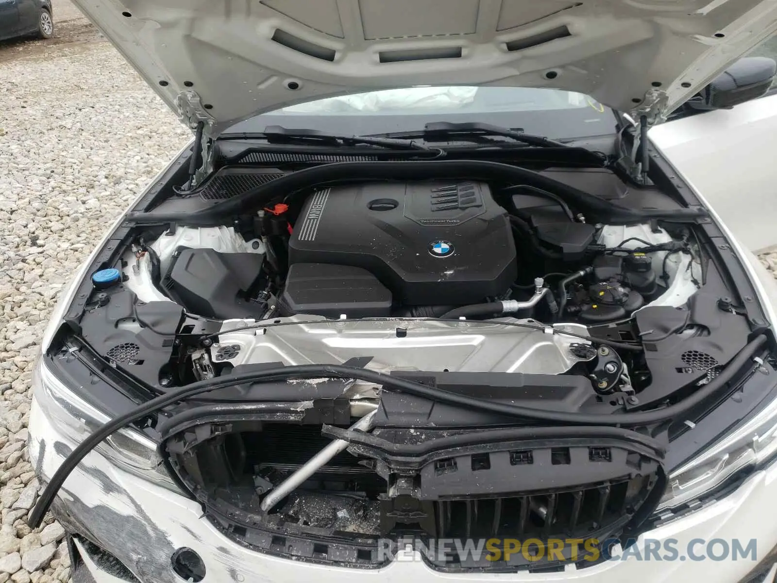 7 fotografías del automóvil dañado WBA5R7C59KAJ80648 BMW 3 SERIES 2019