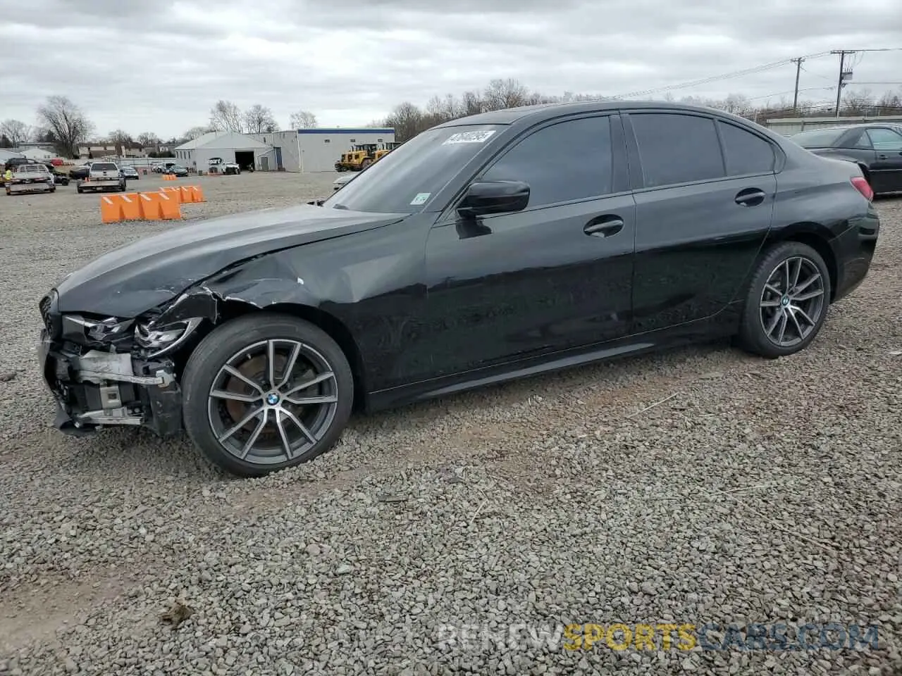 1 fotografías del automóvil dañado WBA5R7C59KFH30291 BMW 3 SERIES 2019