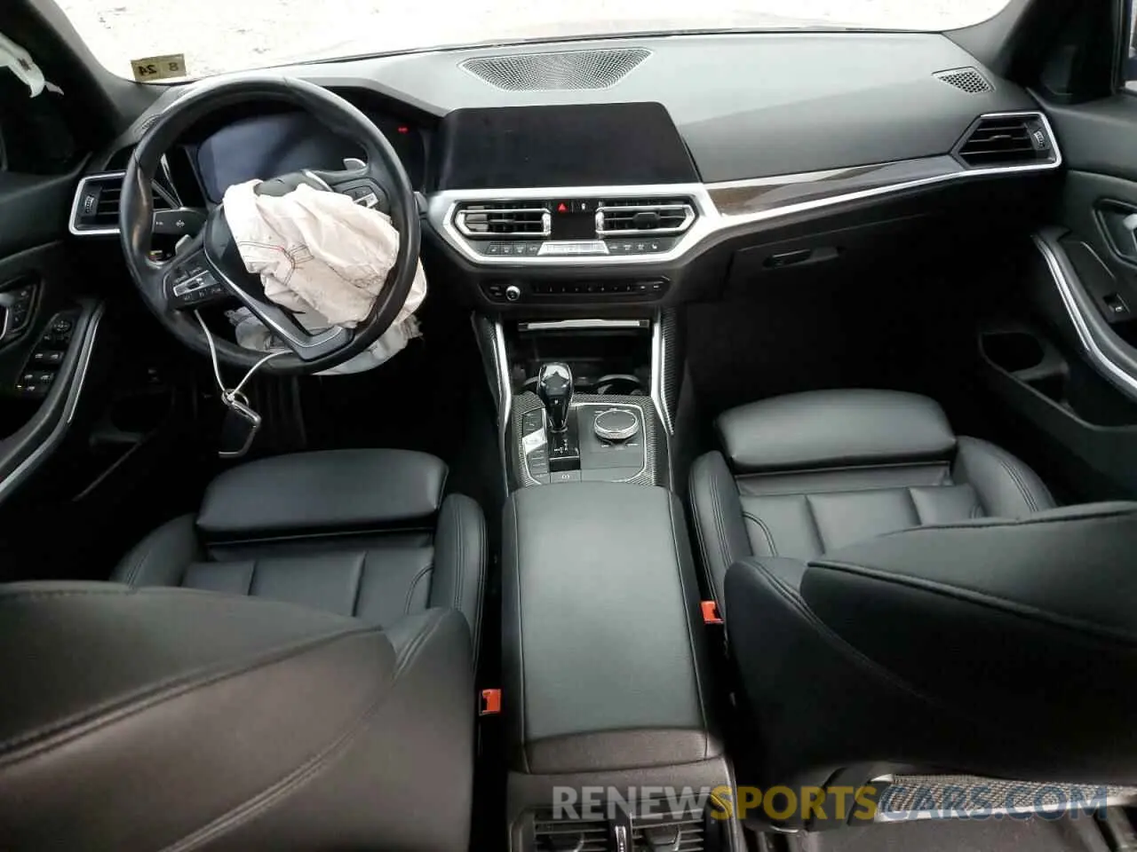 8 fotografías del automóvil dañado WBA5R7C59KFH30291 BMW 3 SERIES 2019