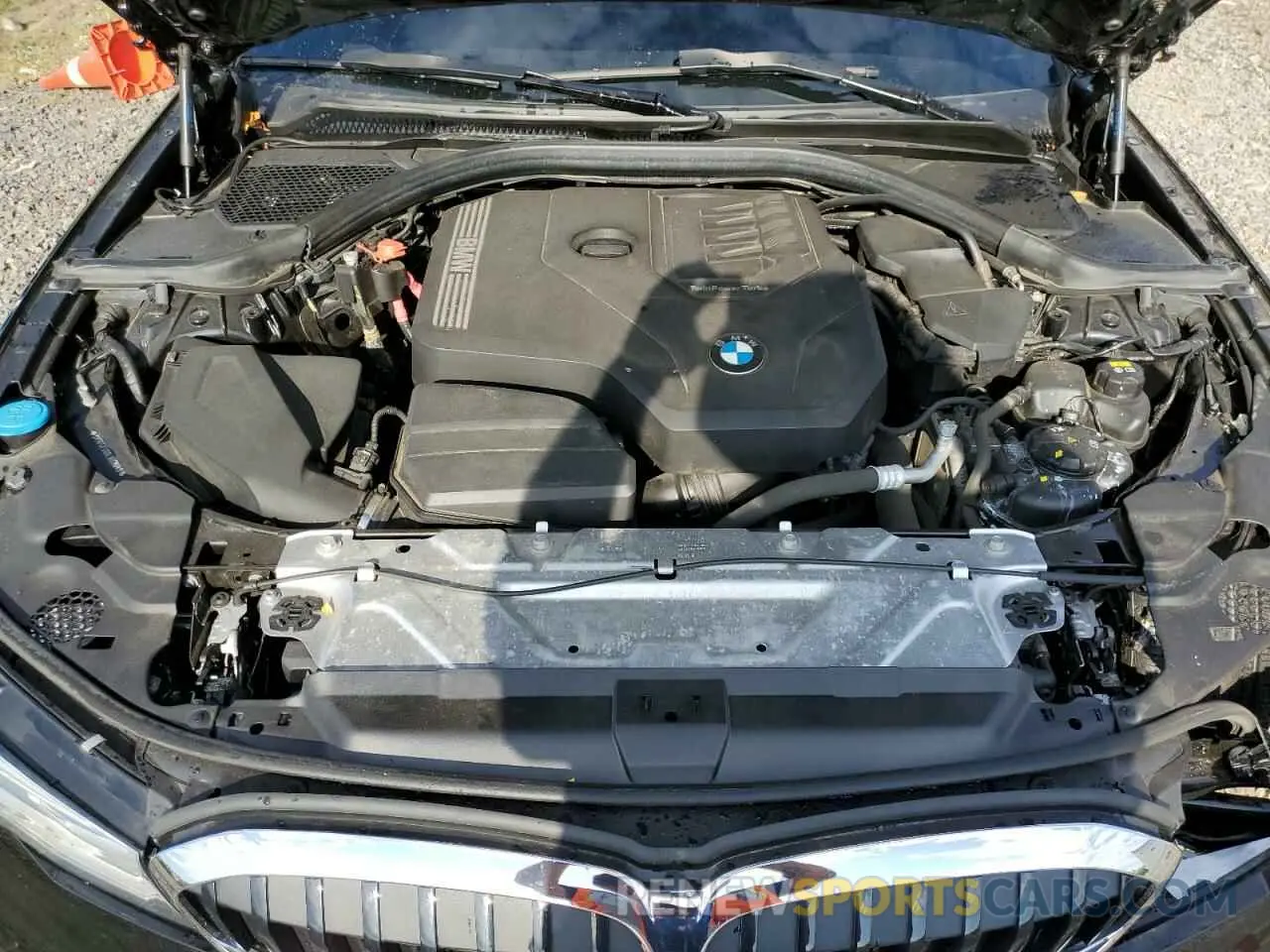11 fotografías del automóvil dañado 3MW5R1J00L8B08240 BMW 3 SERIES 2020