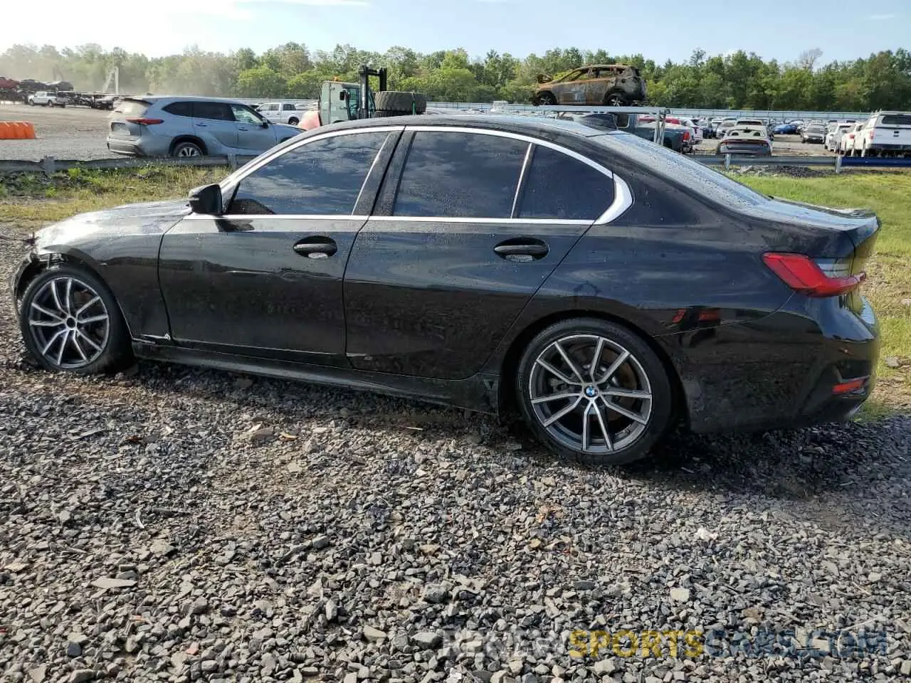 2 fotografías del automóvil dañado 3MW5R1J00L8B08240 BMW 3 SERIES 2020