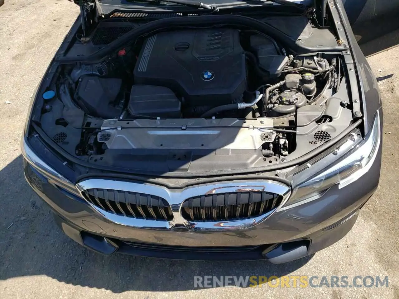 11 fotografías del automóvil dañado 3MW5R1J00L8B10487 BMW 3 SERIES 2020