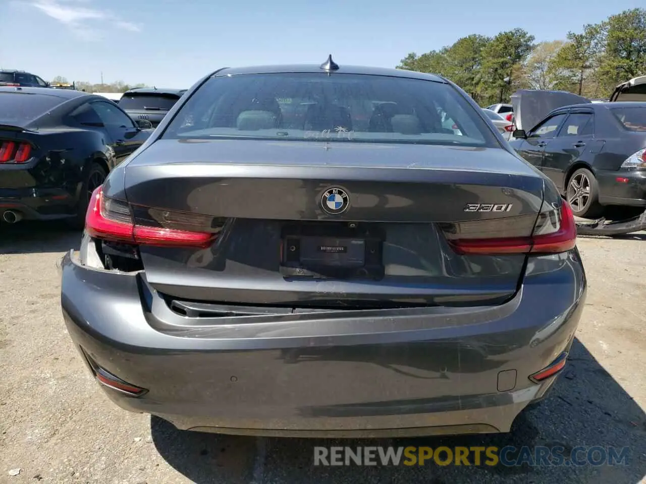 6 fotografías del automóvil dañado 3MW5R1J00L8B10487 BMW 3 SERIES 2020