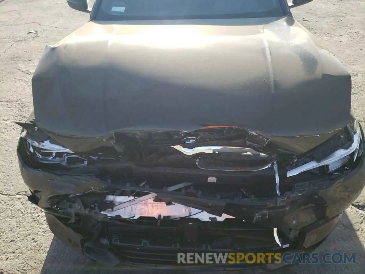 11 fotografías del automóvil dañado 3MW5R1J00L8B16998 BMW 3 SERIES 2020