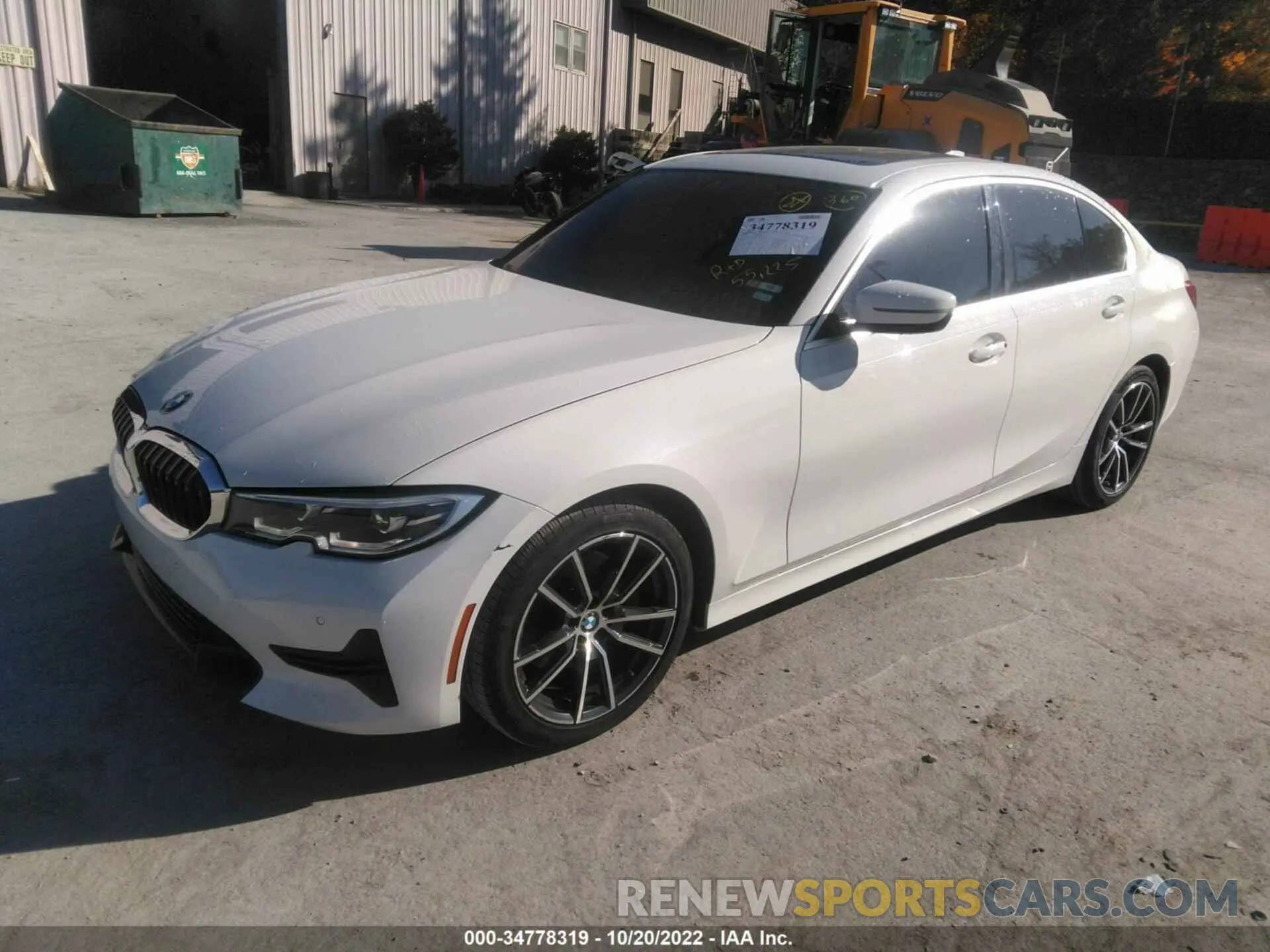 2 fotografías del automóvil dañado 3MW5R1J00L8B24681 BMW 3 SERIES 2020