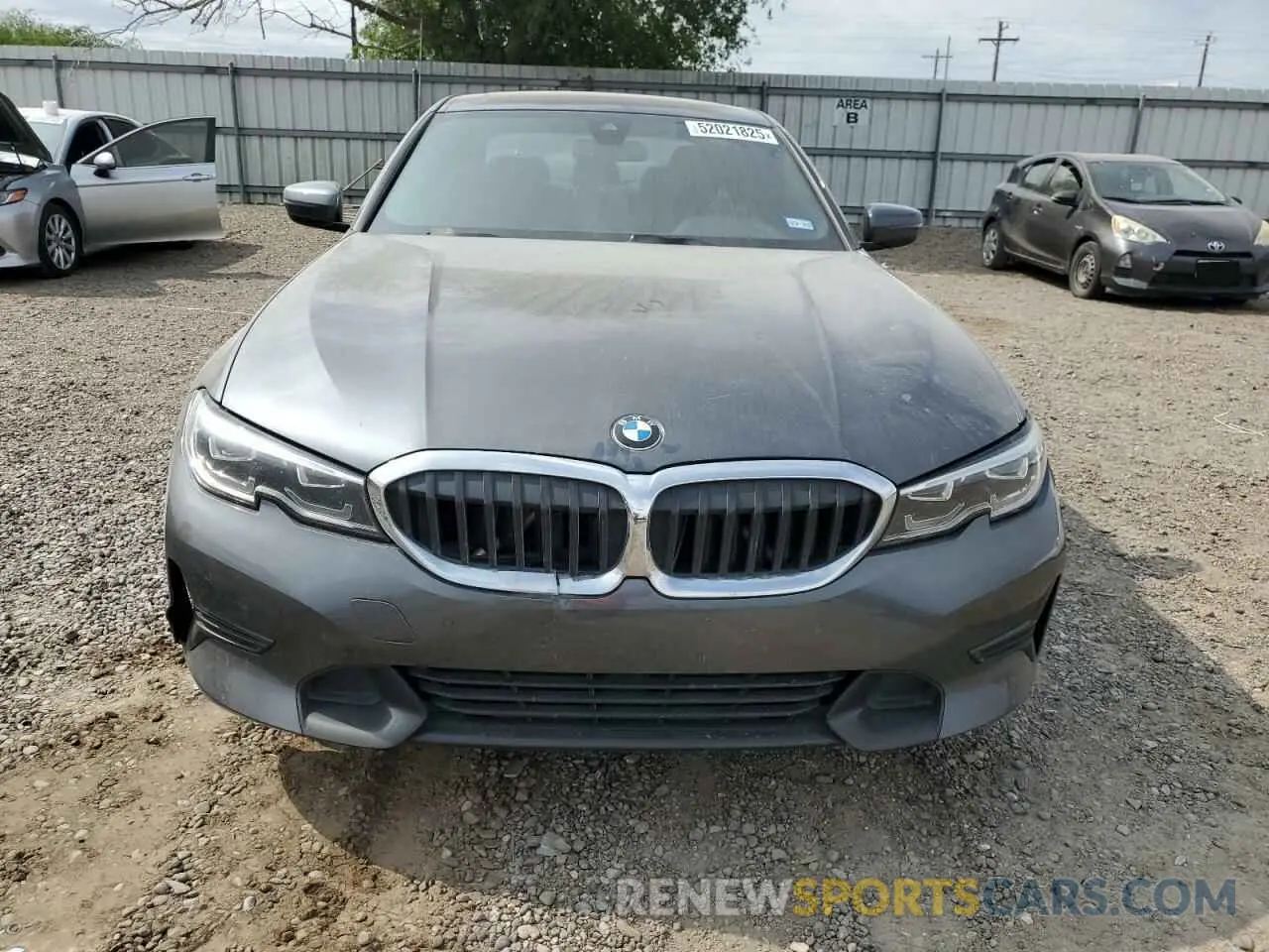 5 fotografías del automóvil dañado 3MW5R1J01L8B05802 BMW 3 SERIES 2020