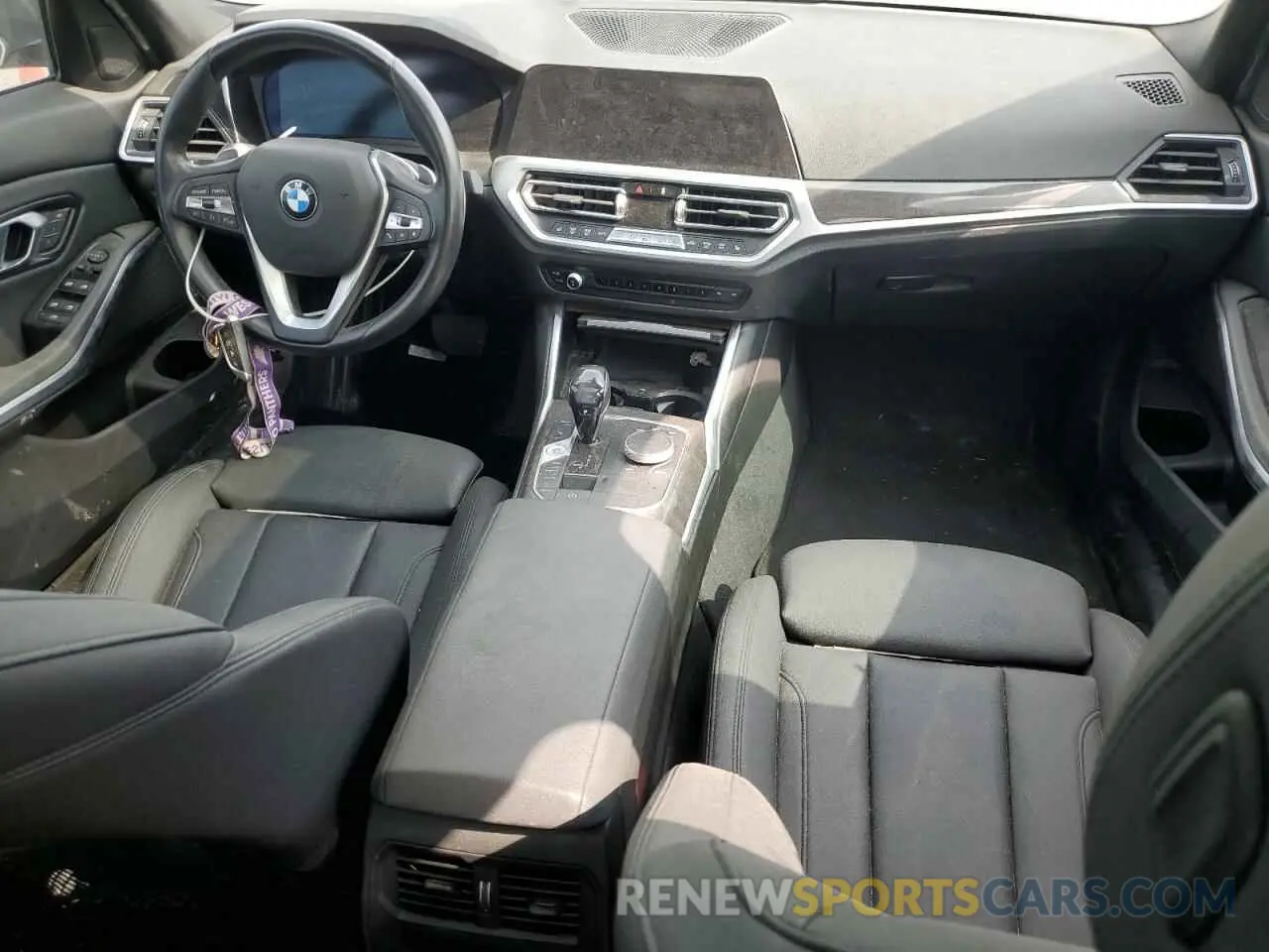 8 fotografías del automóvil dañado 3MW5R1J01L8B05802 BMW 3 SERIES 2020