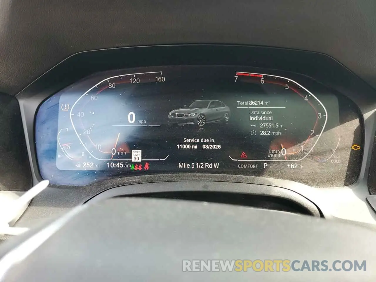 9 fotografías del automóvil dañado 3MW5R1J01L8B05802 BMW 3 SERIES 2020