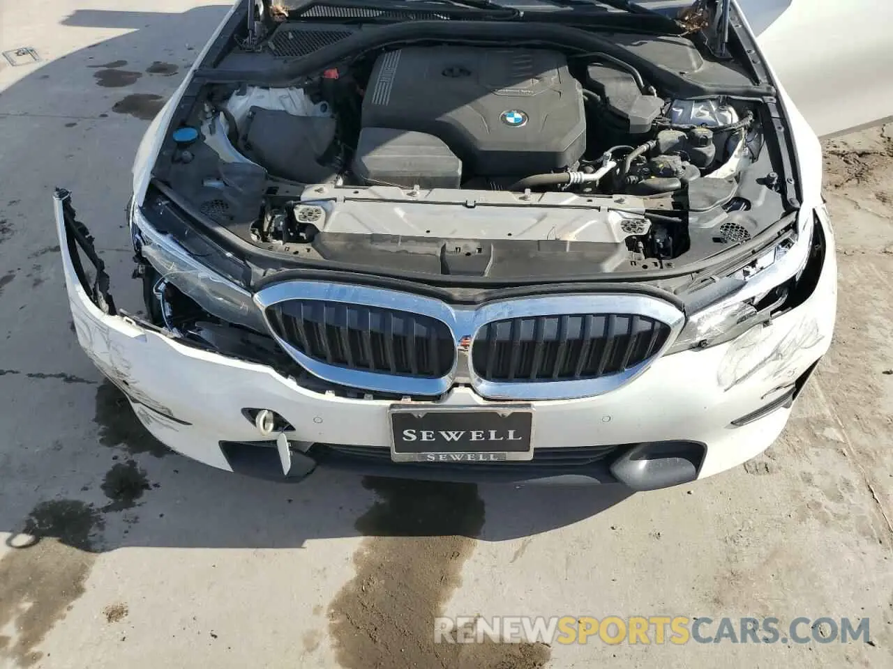 11 fotografías del automóvil dañado 3MW5R1J01L8B08554 BMW 3 SERIES 2020