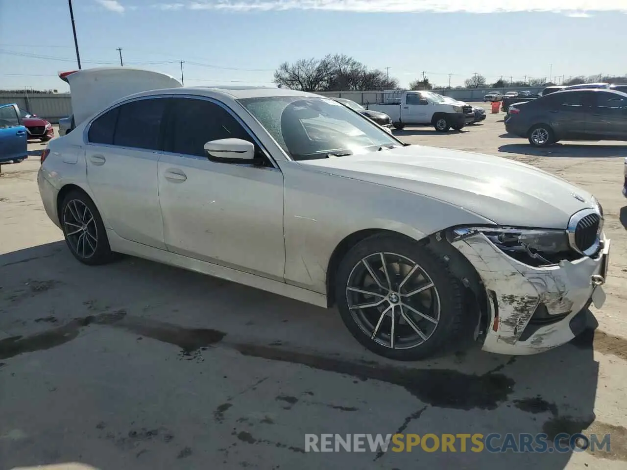 4 fotografías del automóvil dañado 3MW5R1J01L8B08554 BMW 3 SERIES 2020