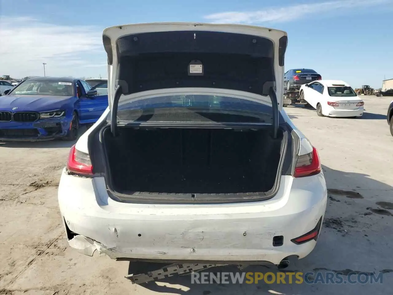 6 fotografías del automóvil dañado 3MW5R1J01L8B08554 BMW 3 SERIES 2020